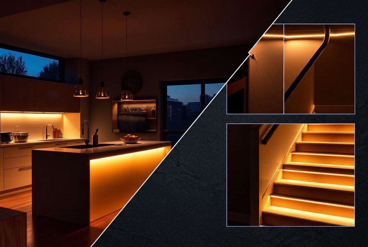 LED lights installation project in Richmond, London · 2025